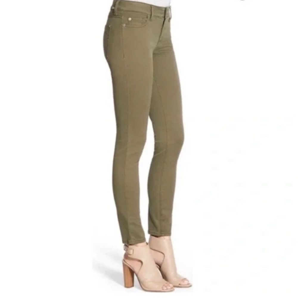 DL1961 jeans in color basil skinny - Picture 2 of 8